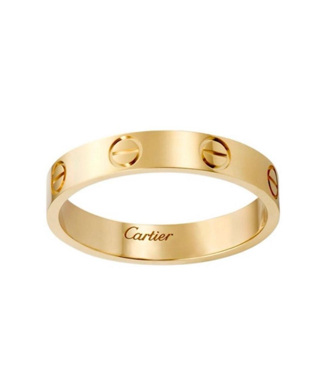 CARTIER Золотое кольцо из желтого золота, фото 1