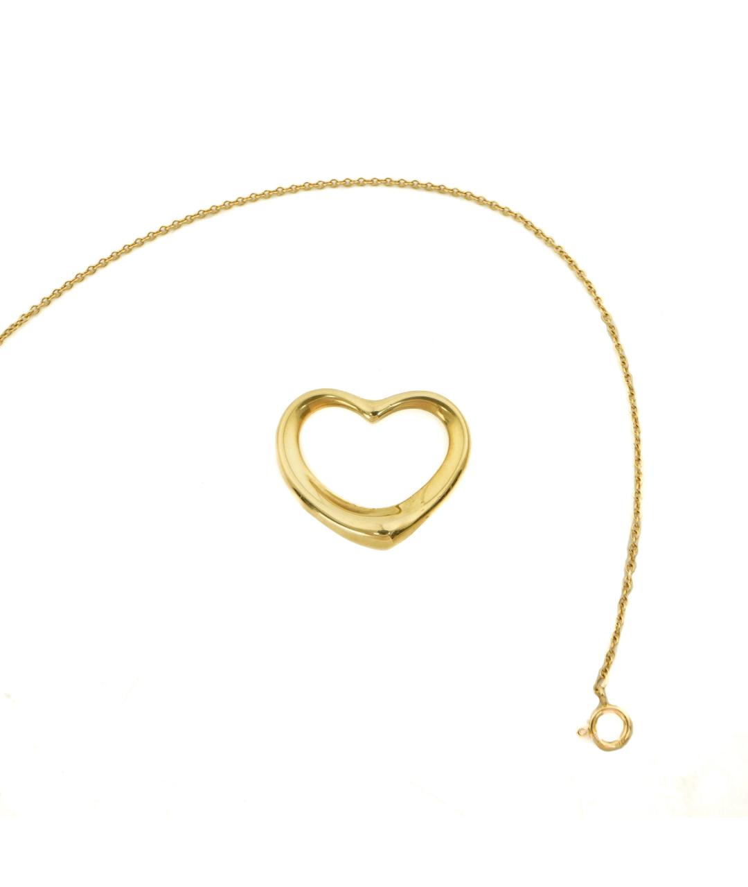 TIFFANY&CO Желтая подвеска из желтого золота, фото 2