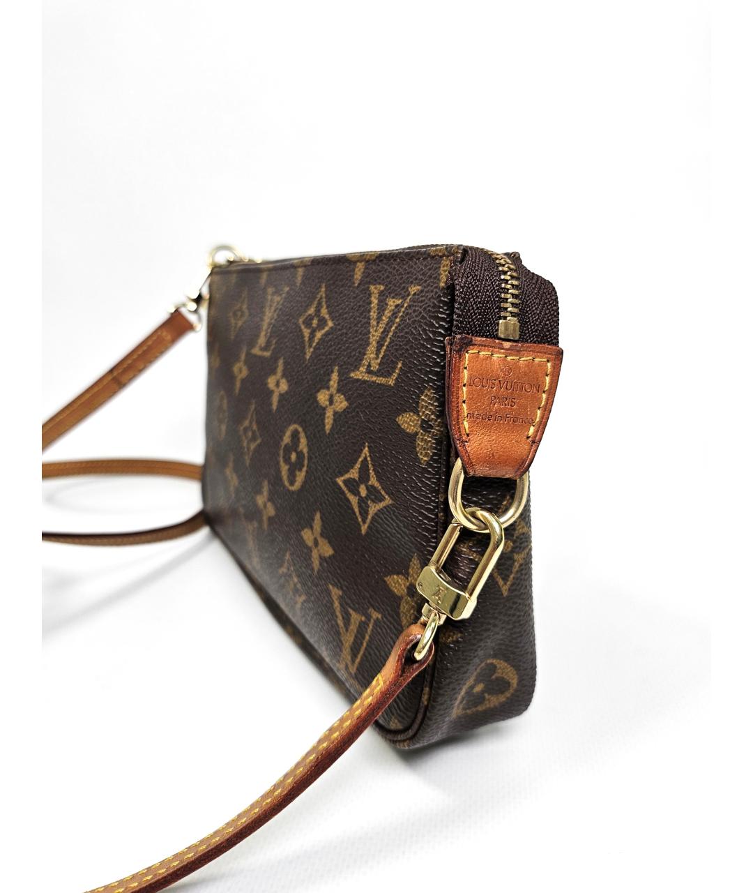 LOUIS VUITTON Коричневая сумка через плечо, фото 4