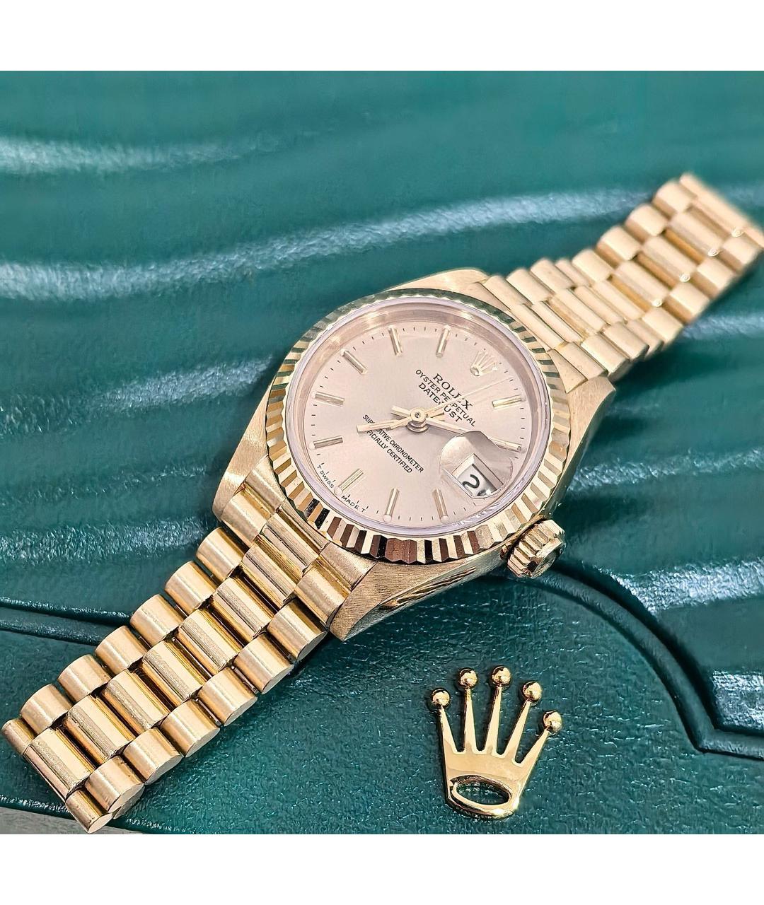 ROLEX Золотые часы из желтого золота, фото 3