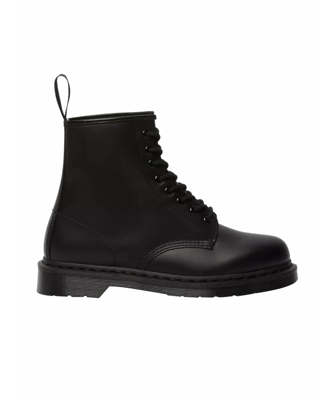 DR. MARTENS Черные кожаные ботинки, фото 1