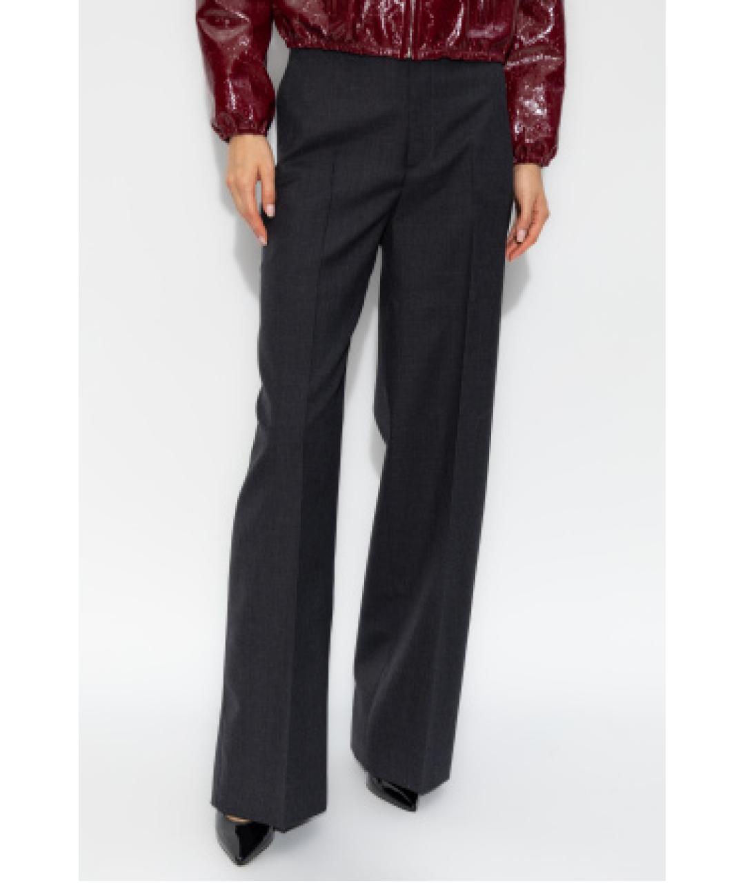 GUCCI Черные прямые брюки, фото 3