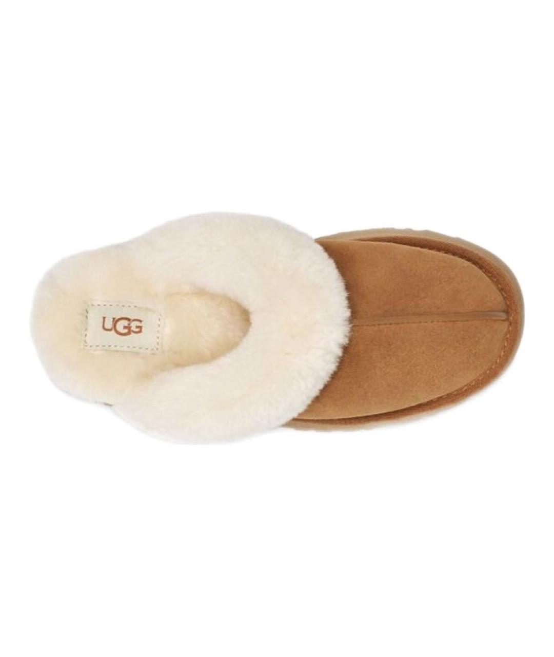 UGG AUSTRALIA Бежевые мюли, фото 4