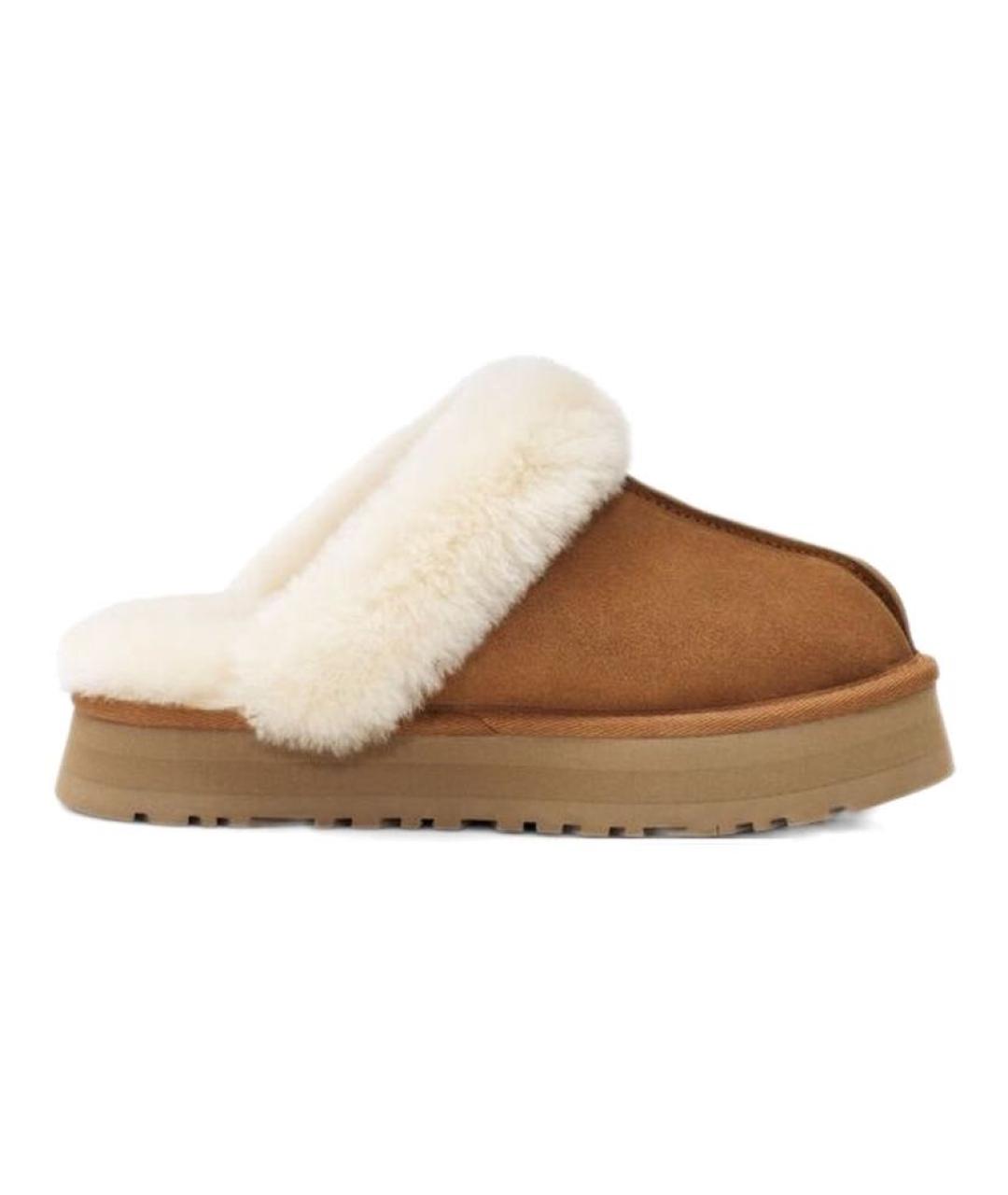 UGG AUSTRALIA Бежевые мюли, фото 1