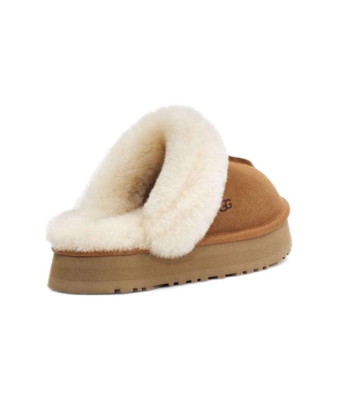 UGG AUSTRALIA Бежевые мюли, фото 5