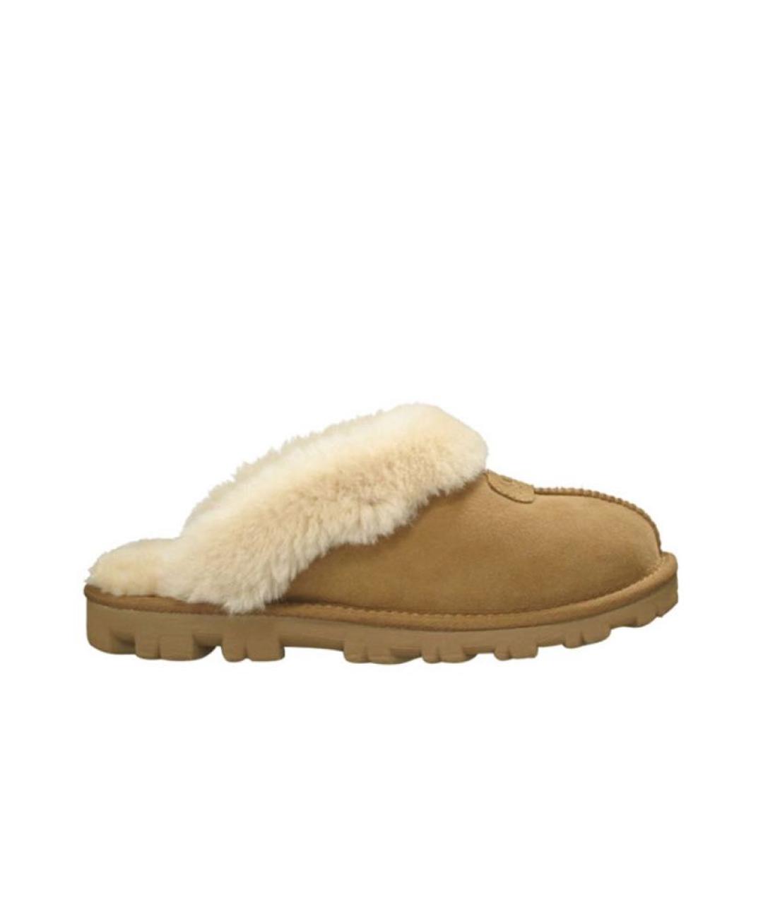 UGG AUSTRALIA Бежевые мюли, фото 1