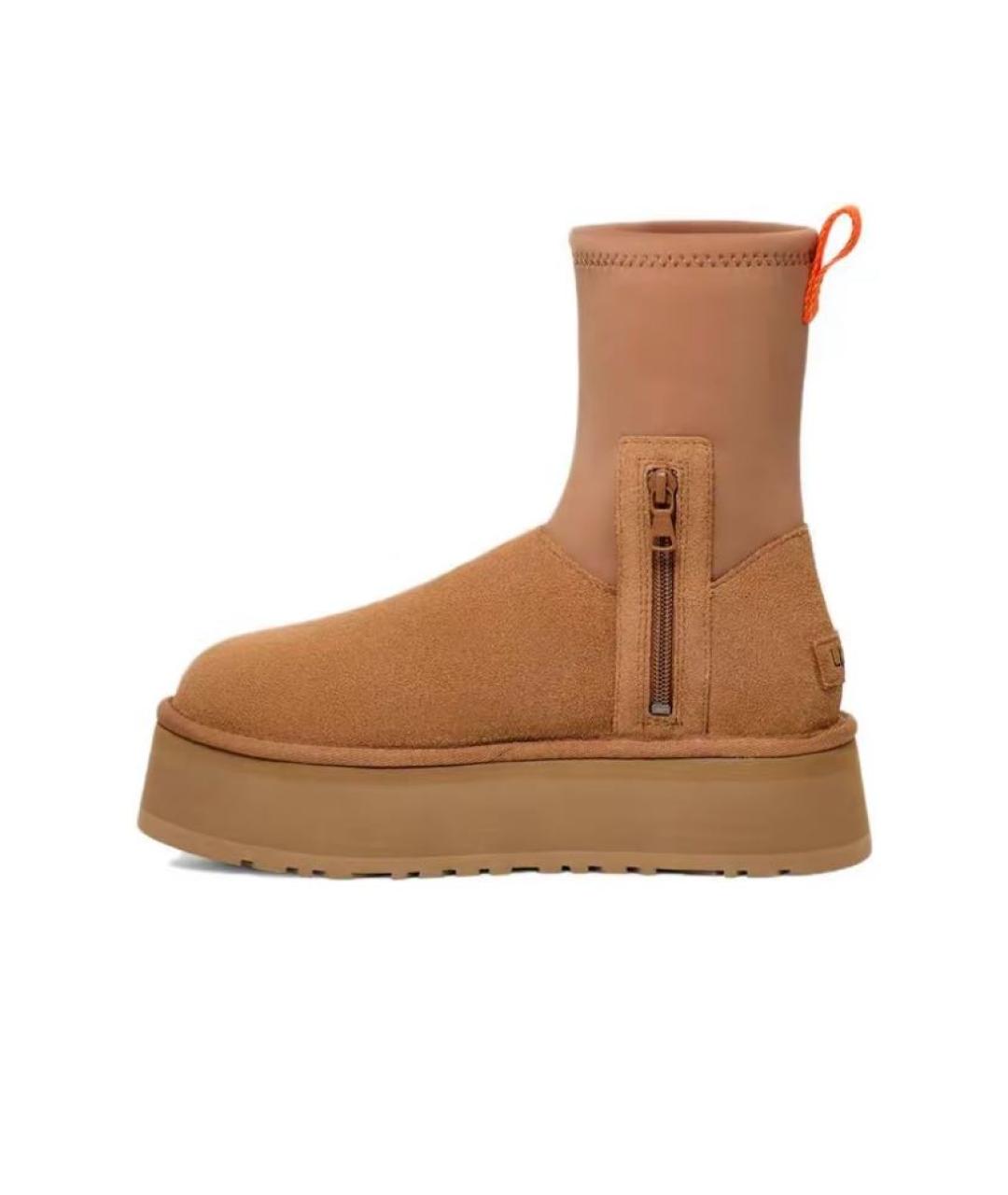 UGG AUSTRALIA Бежевые ботинки, фото 2