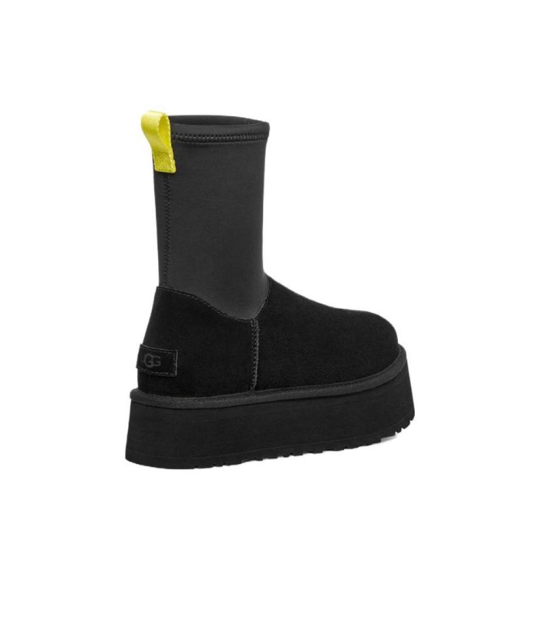 UGG AUSTRALIA Черные ботинки, фото 3