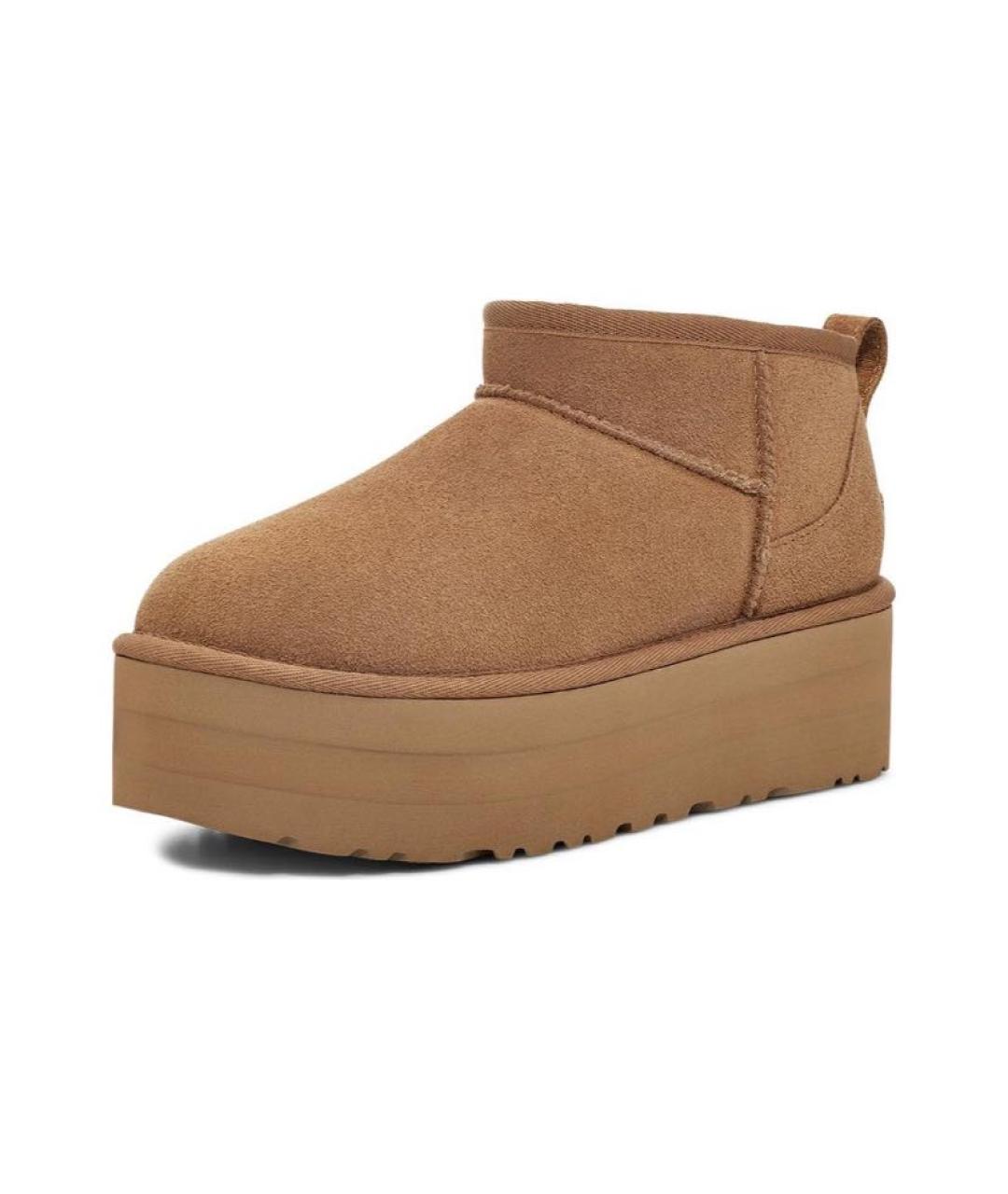 UGG AUSTRALIA Бежевые ботинки, фото 2