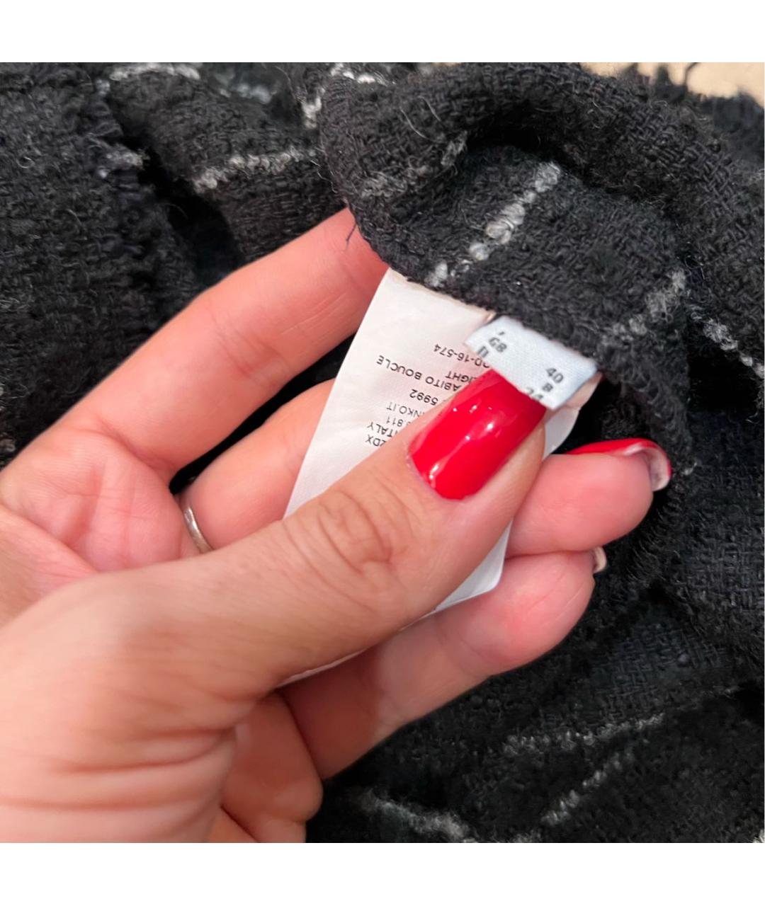 PINKO Черное хлопковое повседневное платье, фото 5