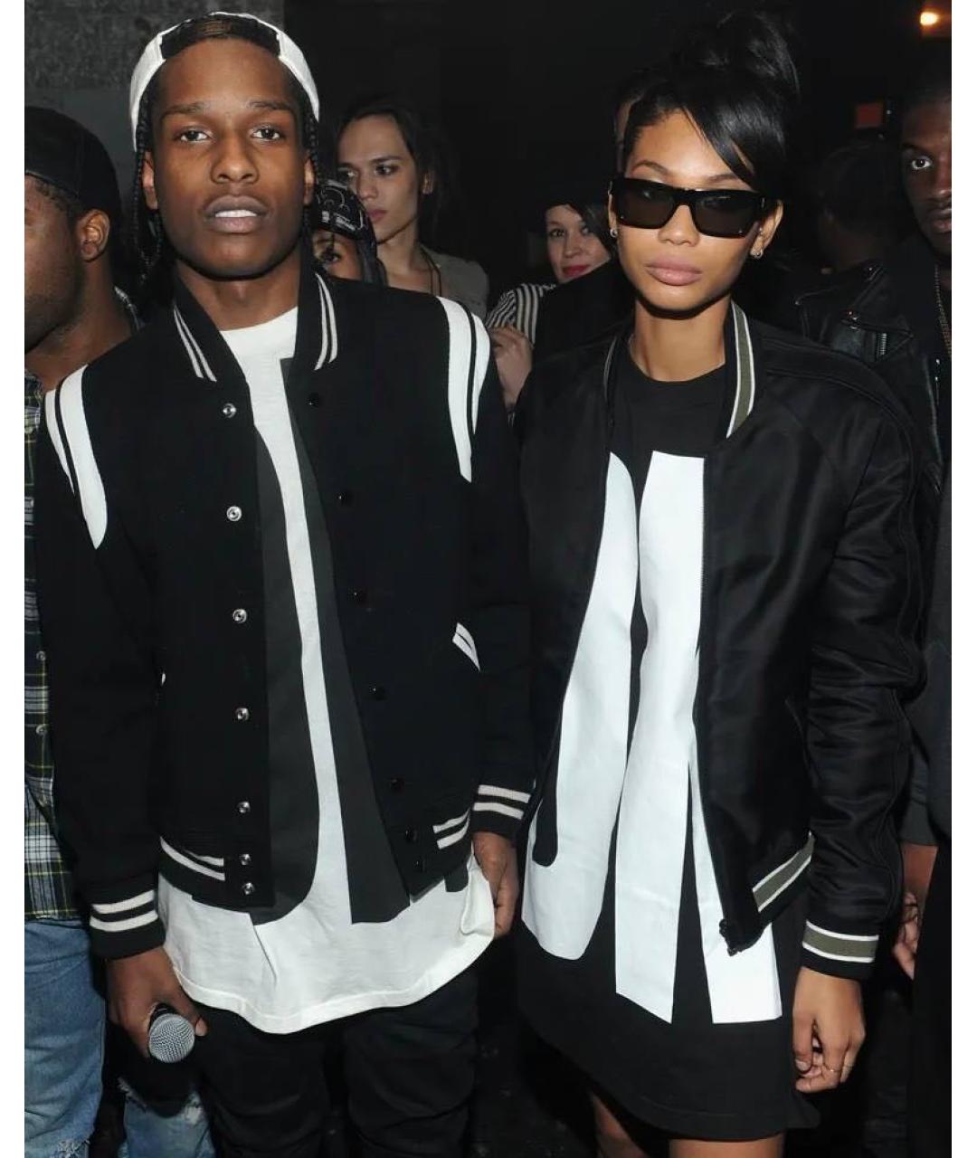 SAINT LAURENT Черная шерстяная куртка, фото 8