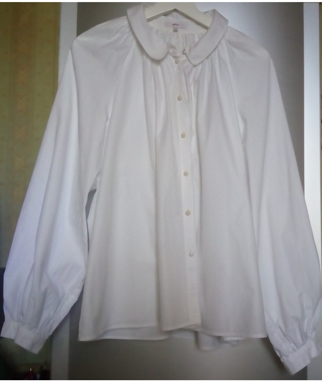 KENZO Белая хлопковая рубашка, фото 8