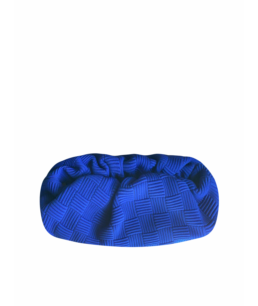BOTTEGA VENETA Синяя тканевая сумка на плечо, фото 1
