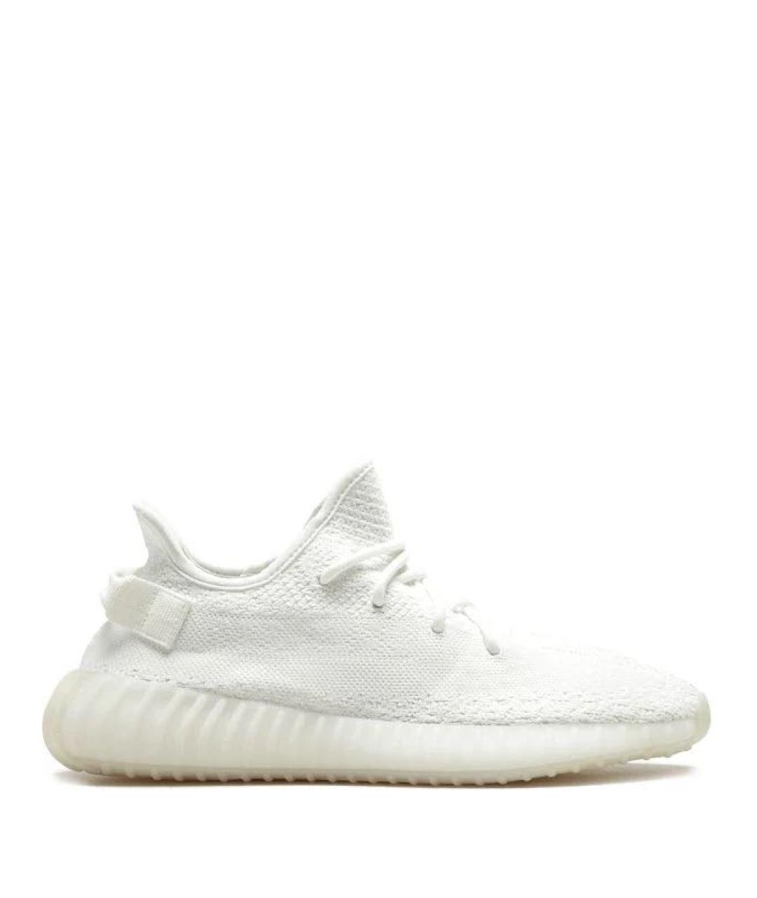ADIDAS YEEZY Белые низкие кроссовки / кеды, фото 1