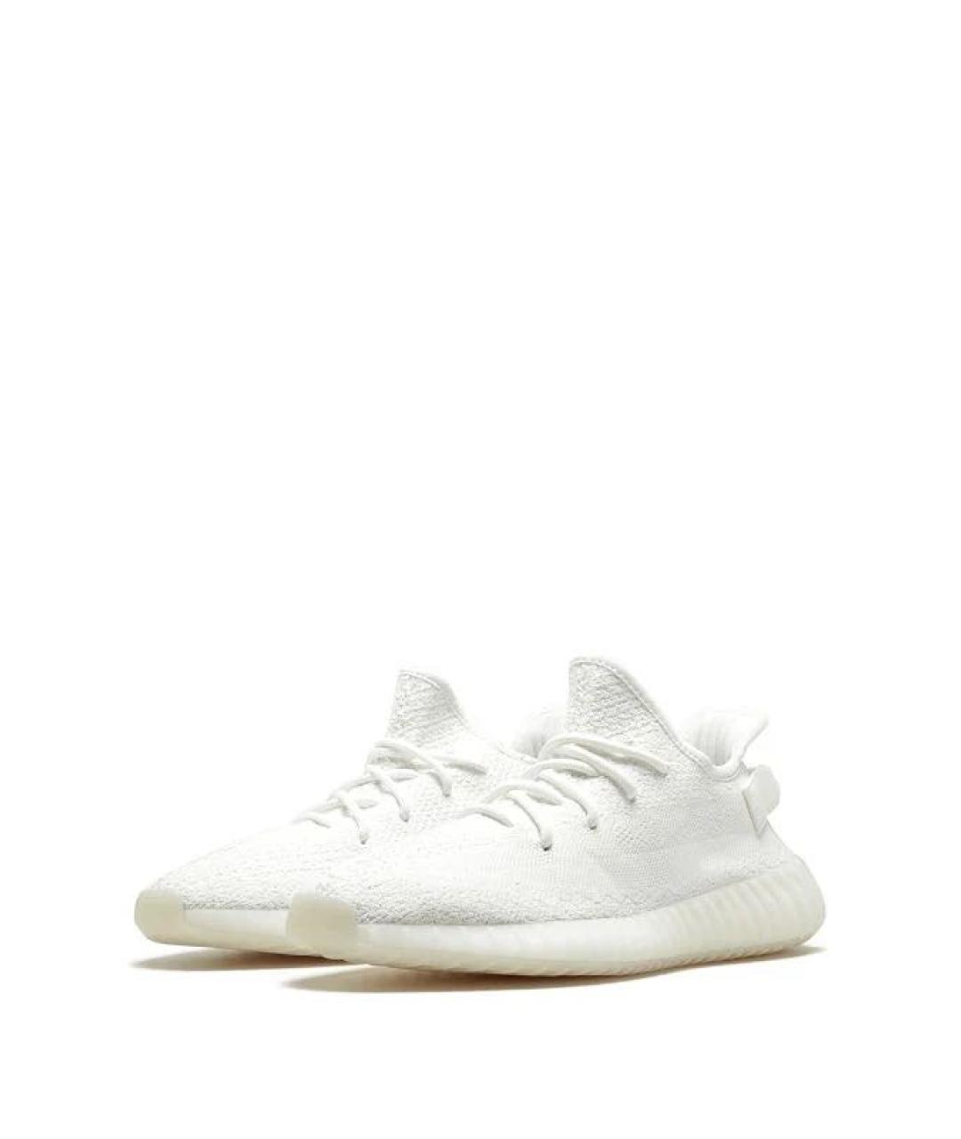 ADIDAS YEEZY Белые низкие кроссовки / кеды, фото 2