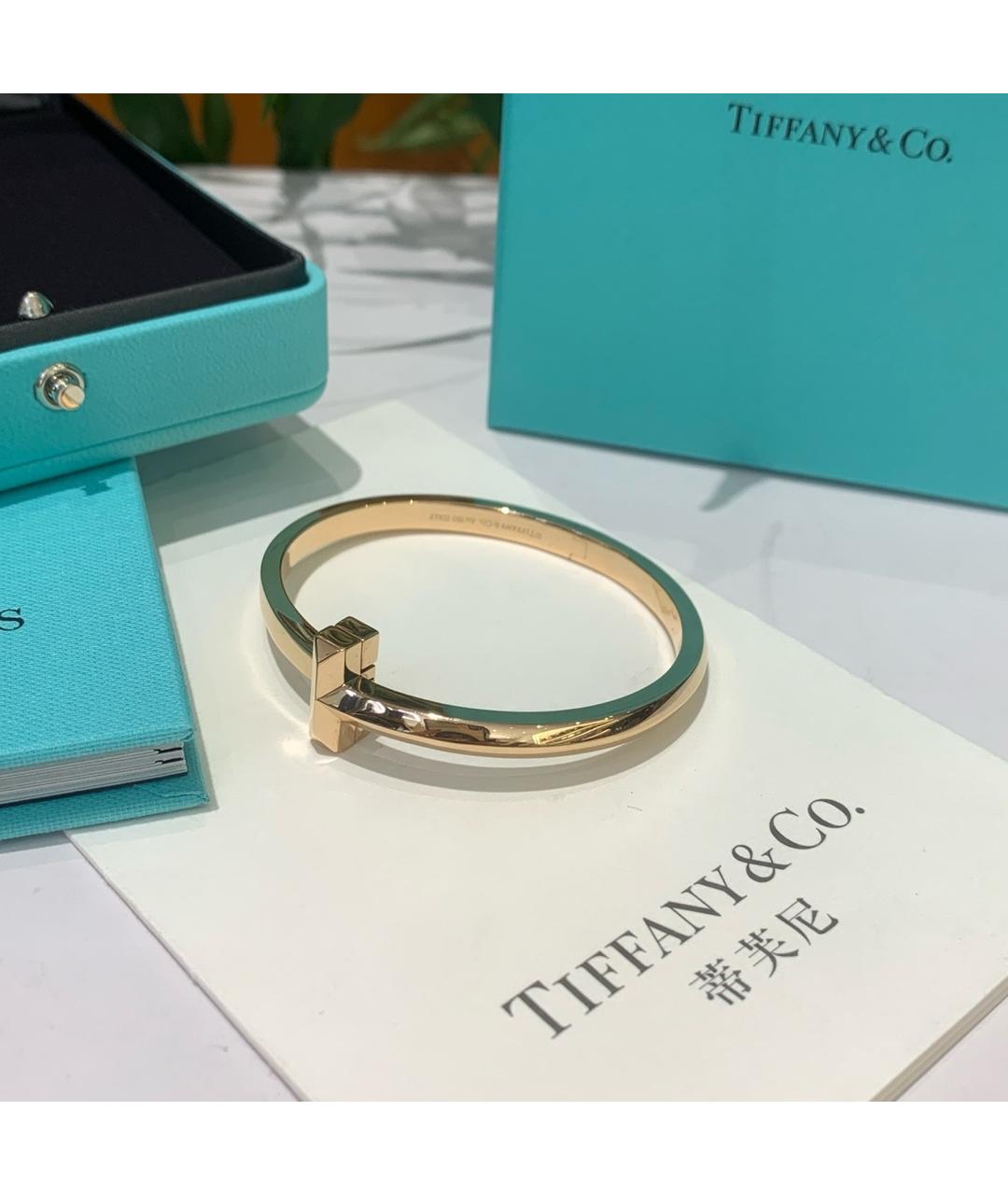 TIFFANY&CO Золотой браслет из розового золота, фото 4