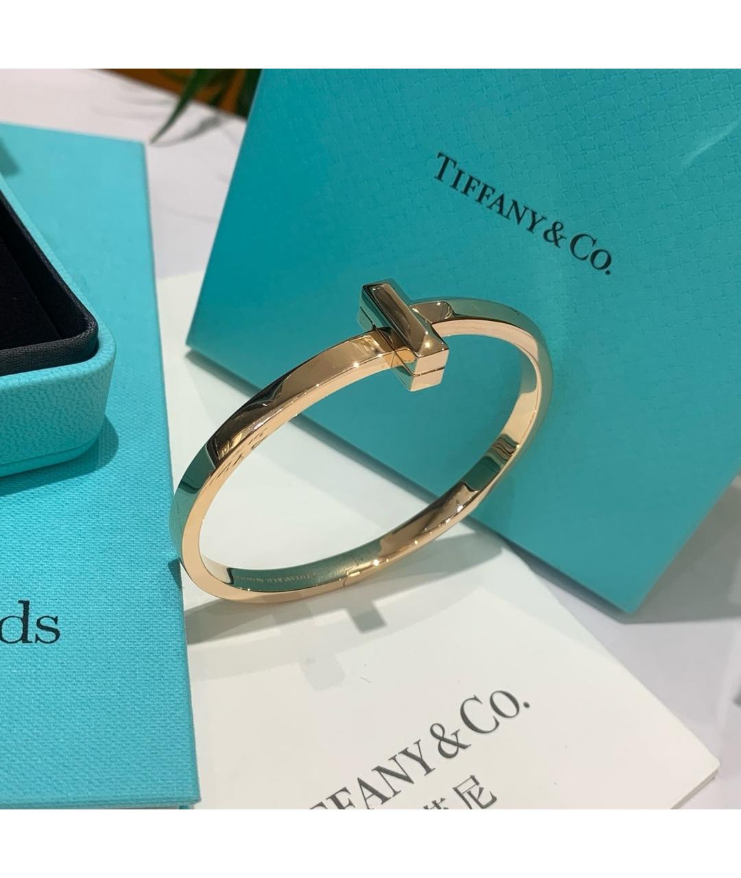 TIFFANY&CO Золотой браслет из розового золота, фото 2