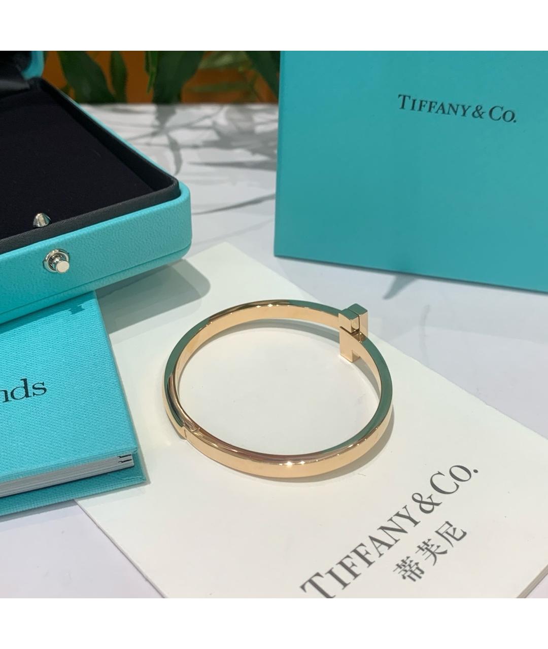 TIFFANY&CO Золотой браслет из розового золота, фото 3