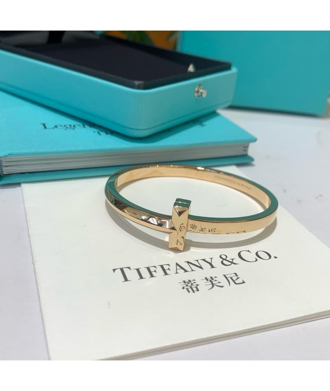 TIFFANY&CO Золотой браслет из розового золота, фото 9