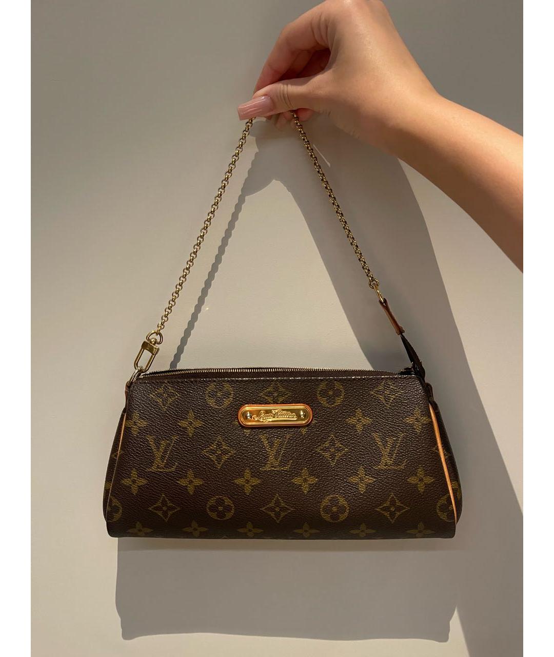 LOUIS VUITTON Коричневая сумка через плечо, фото 4