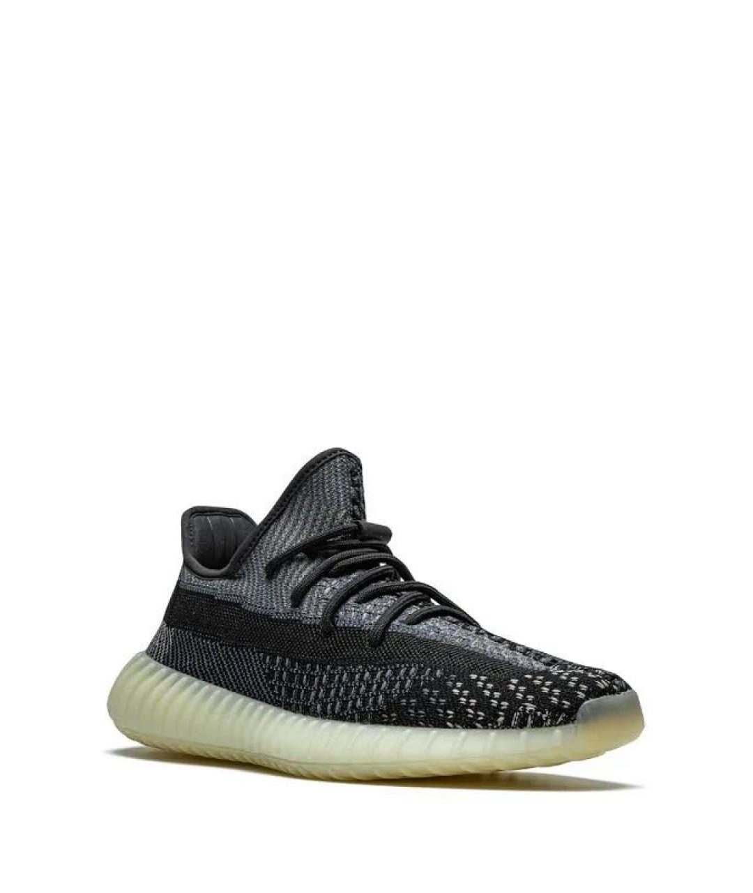 ADIDAS YEEZY Черные неопреновые кроссовки, фото 2