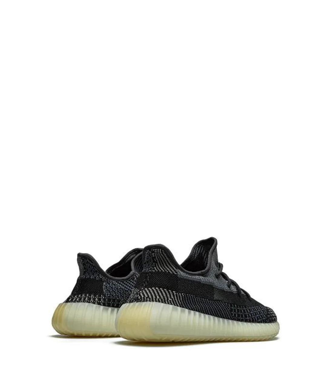 ADIDAS YEEZY Черные неопреновые кроссовки, фото 3