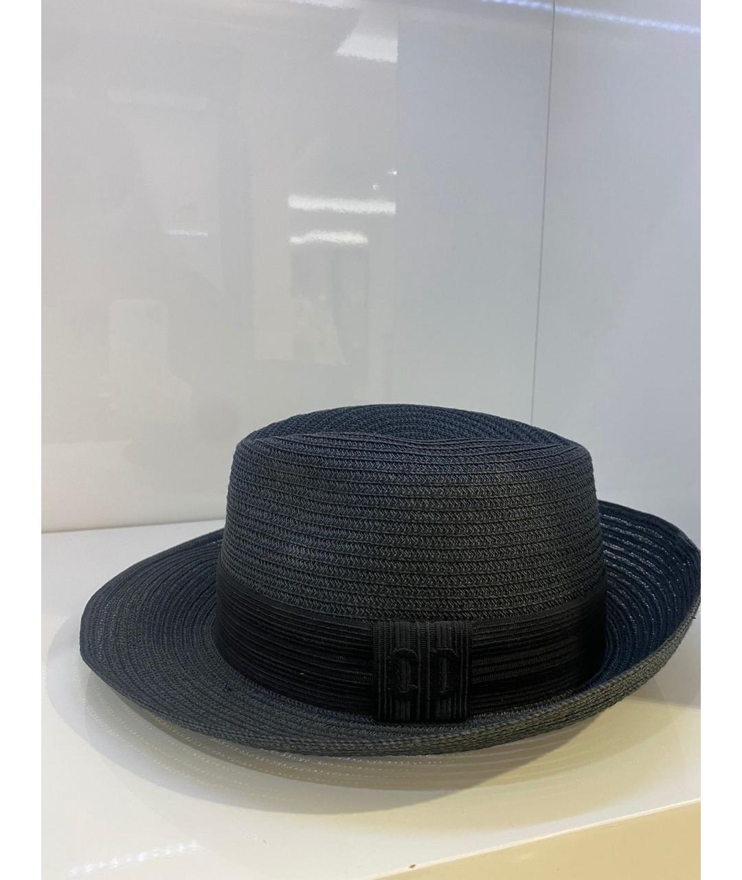 CHRISTIAN DIOR Черная шляпа, фото 3