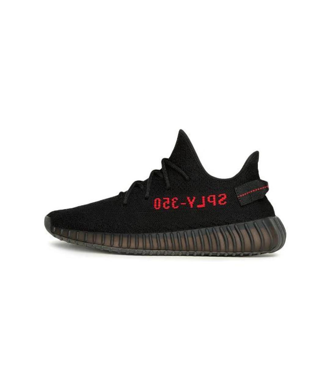 ADIDAS YEEZY Черные неопреновые низкие кроссовки / кеды, фото 2