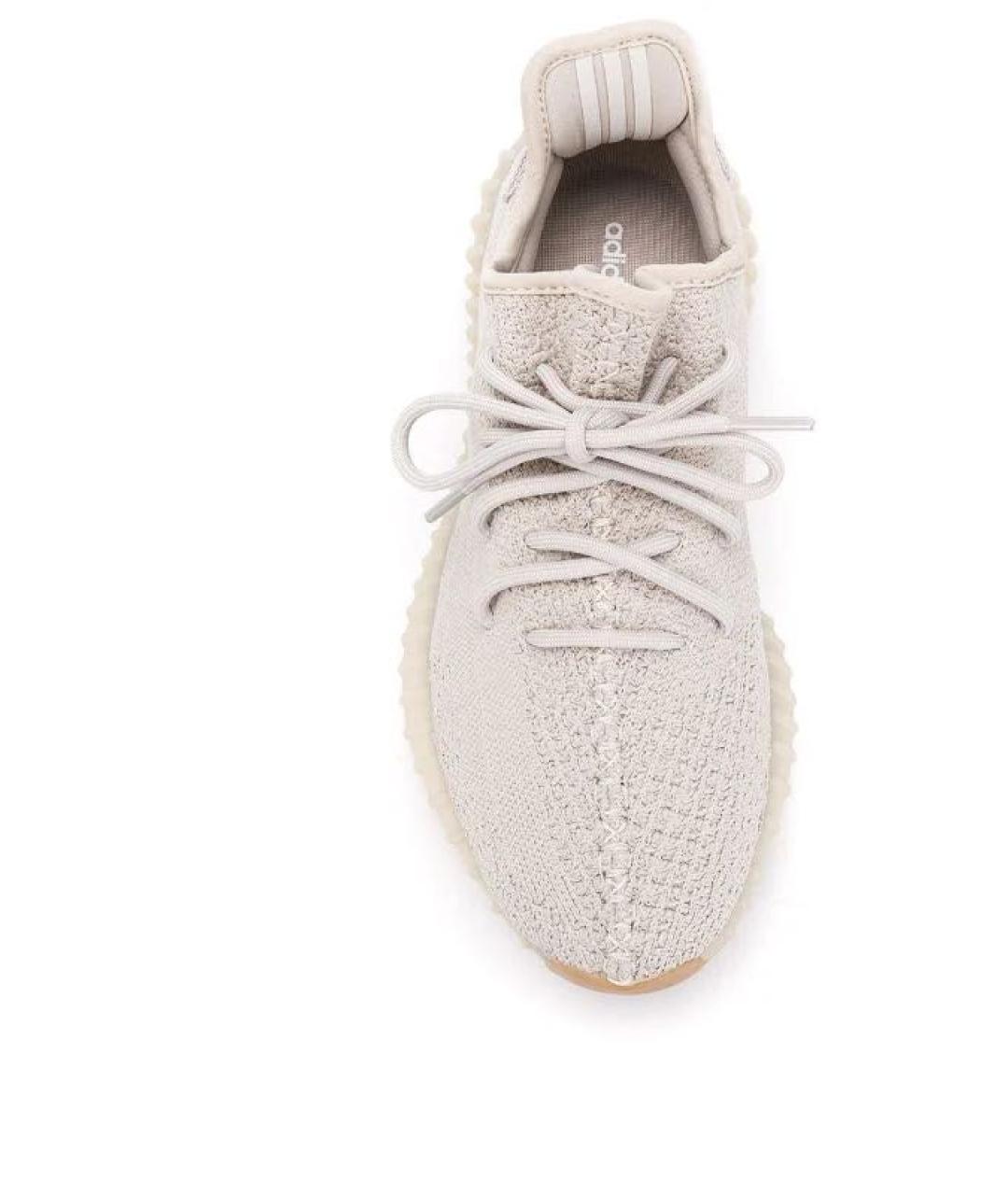 ADIDAS YEEZY Серые неопреновые низкие кроссовки / кеды, фото 6