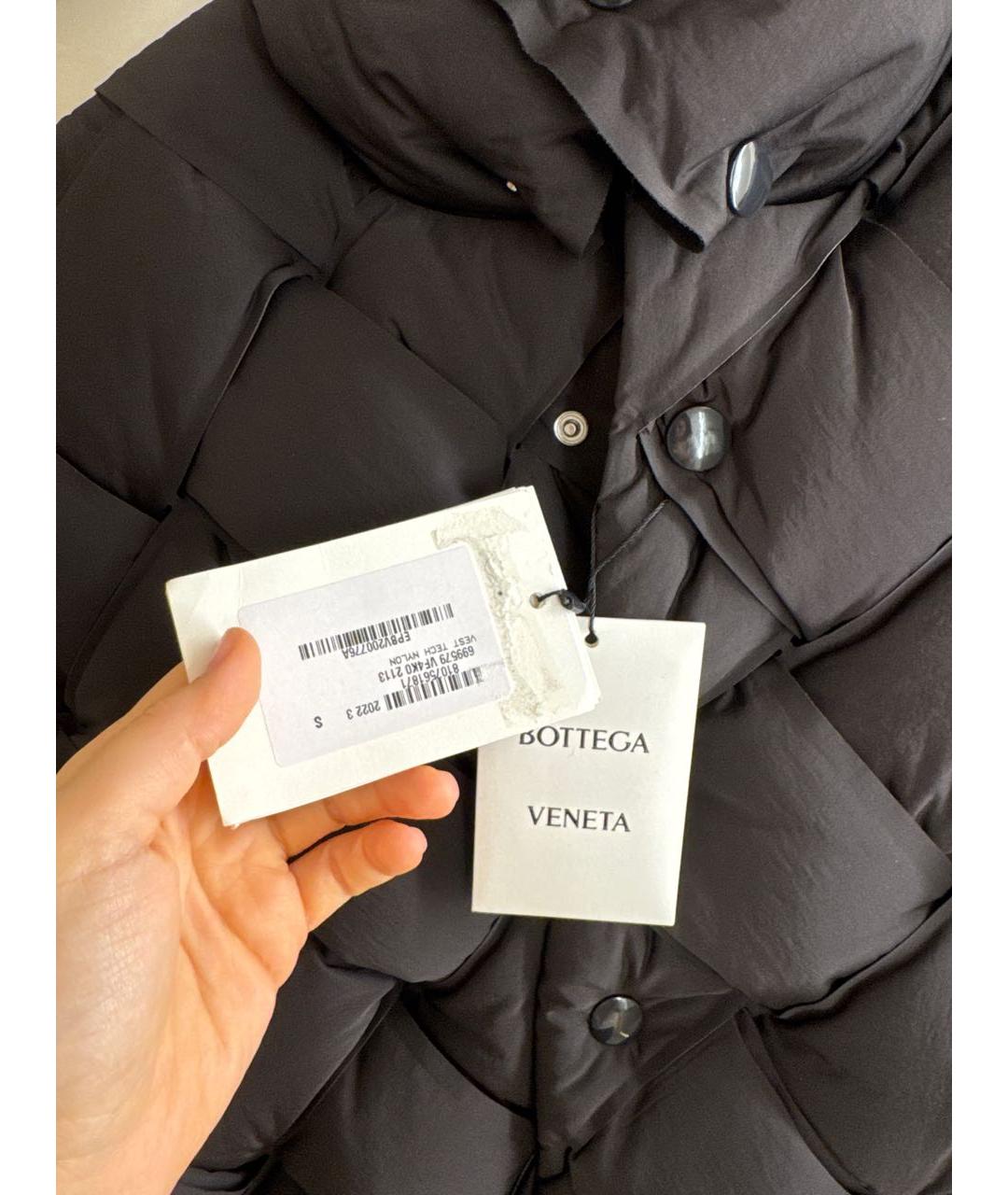 BOTTEGA VENETA Коричневый жилет, фото 4