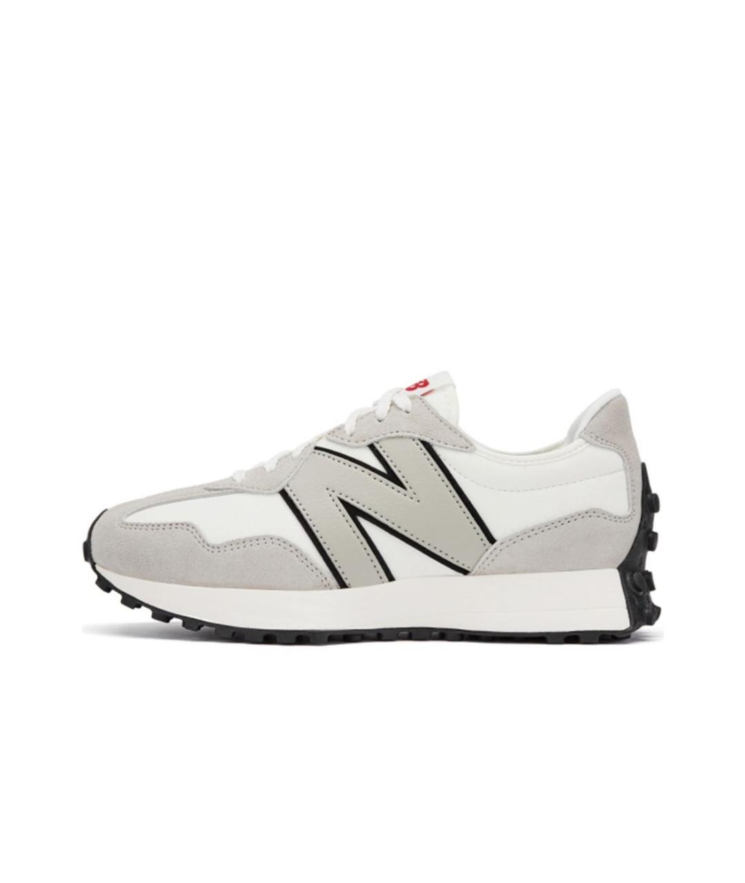 NEW BALANCE Серые текстильные низкие кроссовки / кеды, фото 5