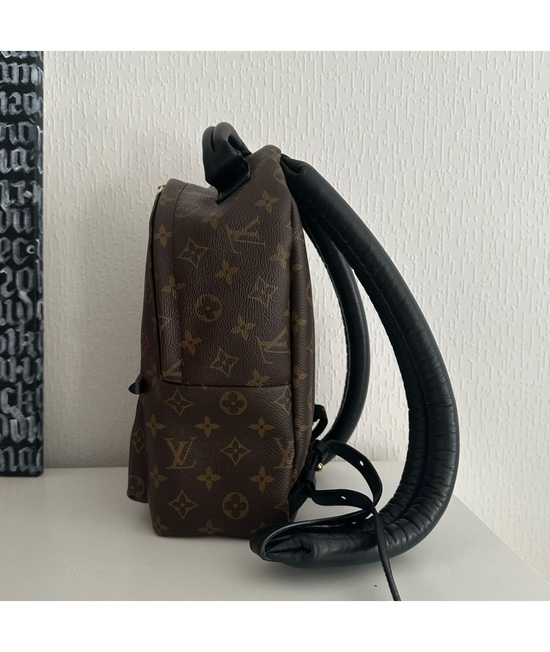 LOUIS VUITTON Коричневый рюкзак, фото 3