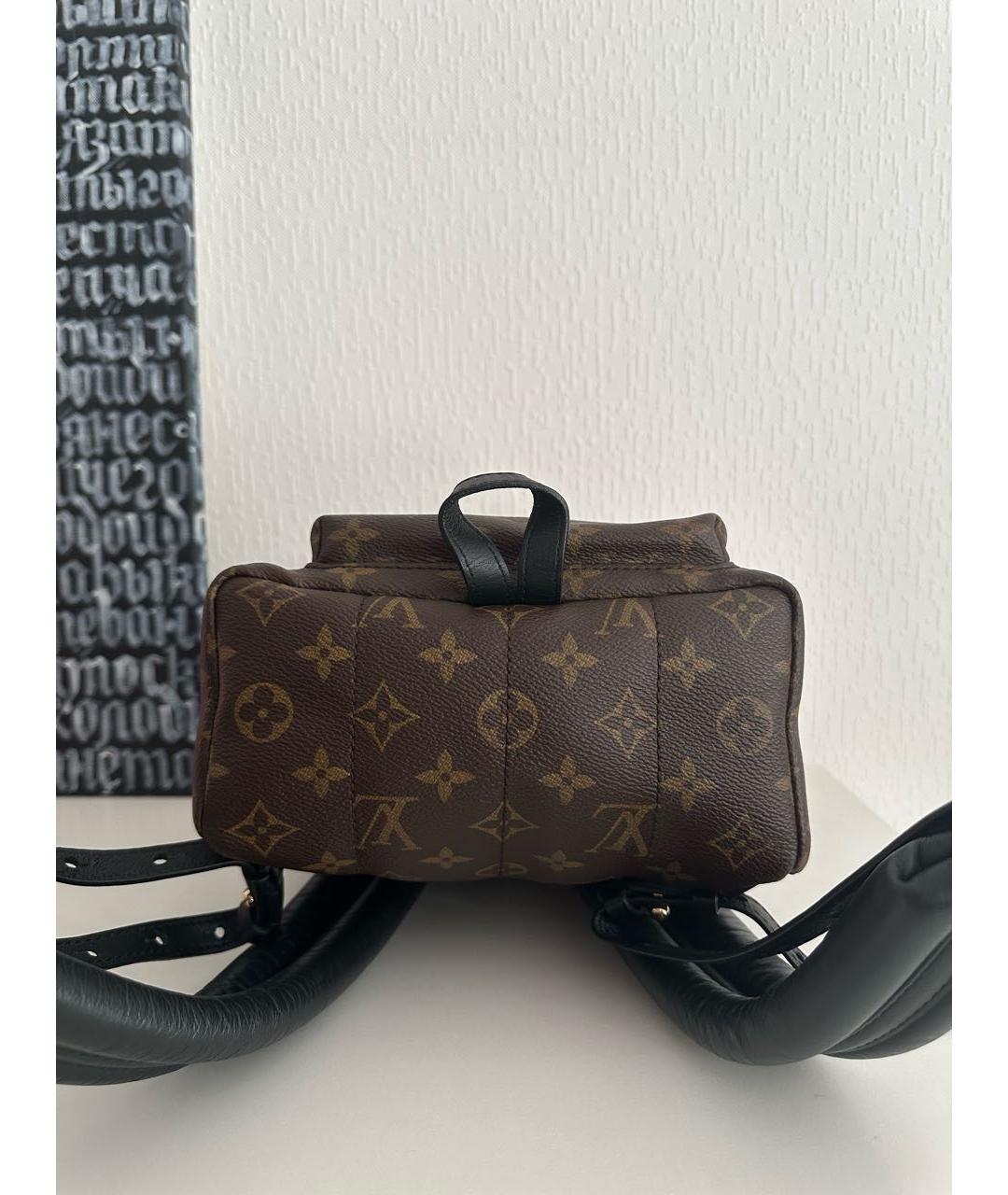 LOUIS VUITTON Коричневый рюкзак, фото 5