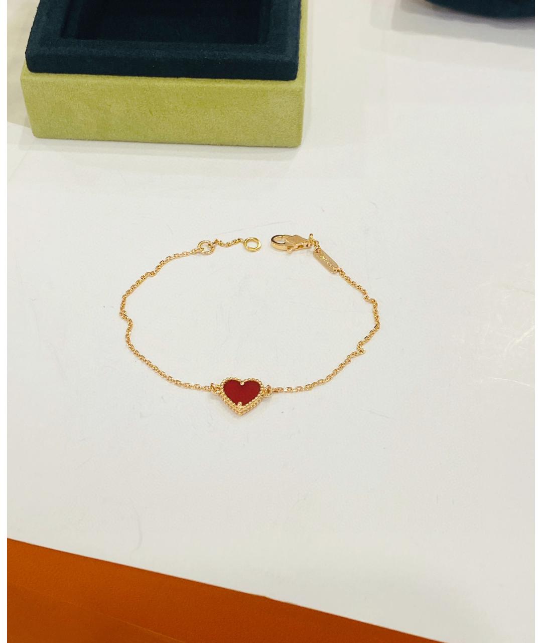 VAN CLEEF & ARPELS Красный браслет из розового золота, фото 7