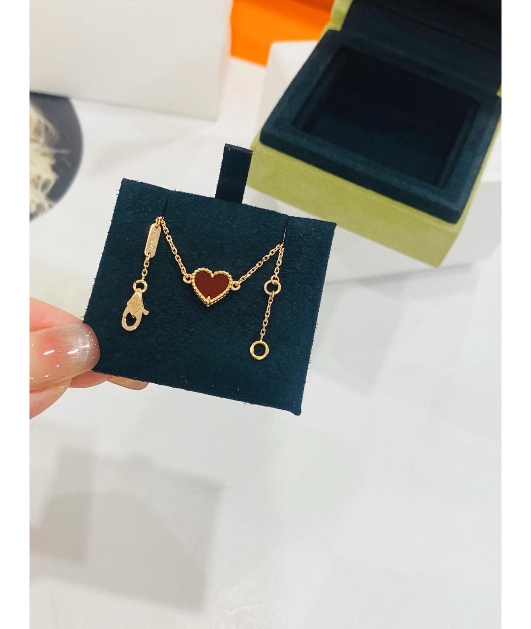 VAN CLEEF & ARPELS Красный браслет из розового золота, фото 2