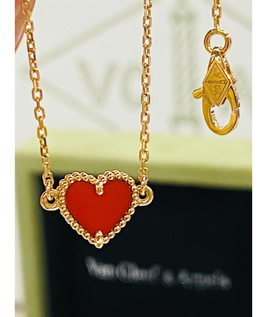 VAN CLEEF & ARPELS Красный браслет из розового золота, фото 4