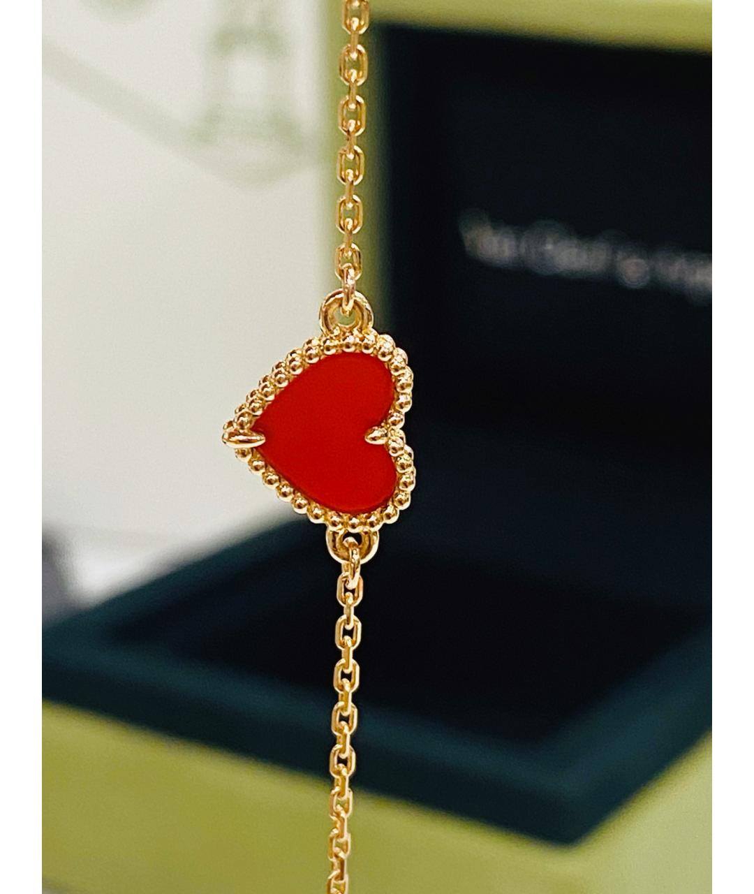 VAN CLEEF & ARPELS Красный браслет из розового золота, фото 6