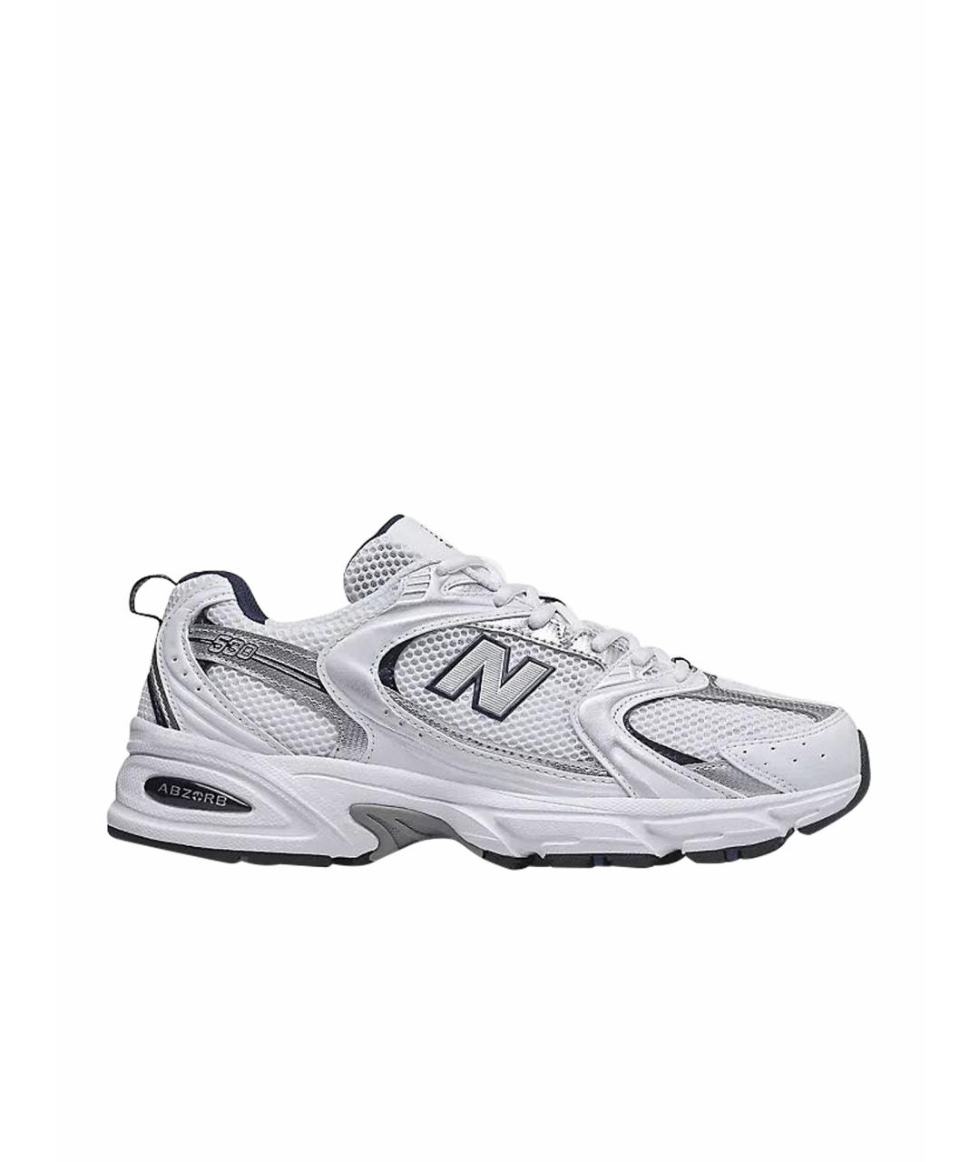 NEW BALANCE Белые низкие кроссовки / кеды, фото 1