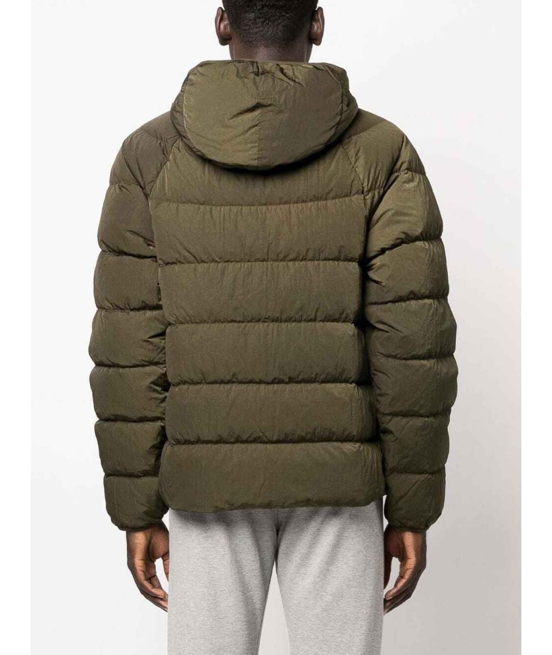 CP COMPANY Коричневая полиамидовая куртка, фото 3