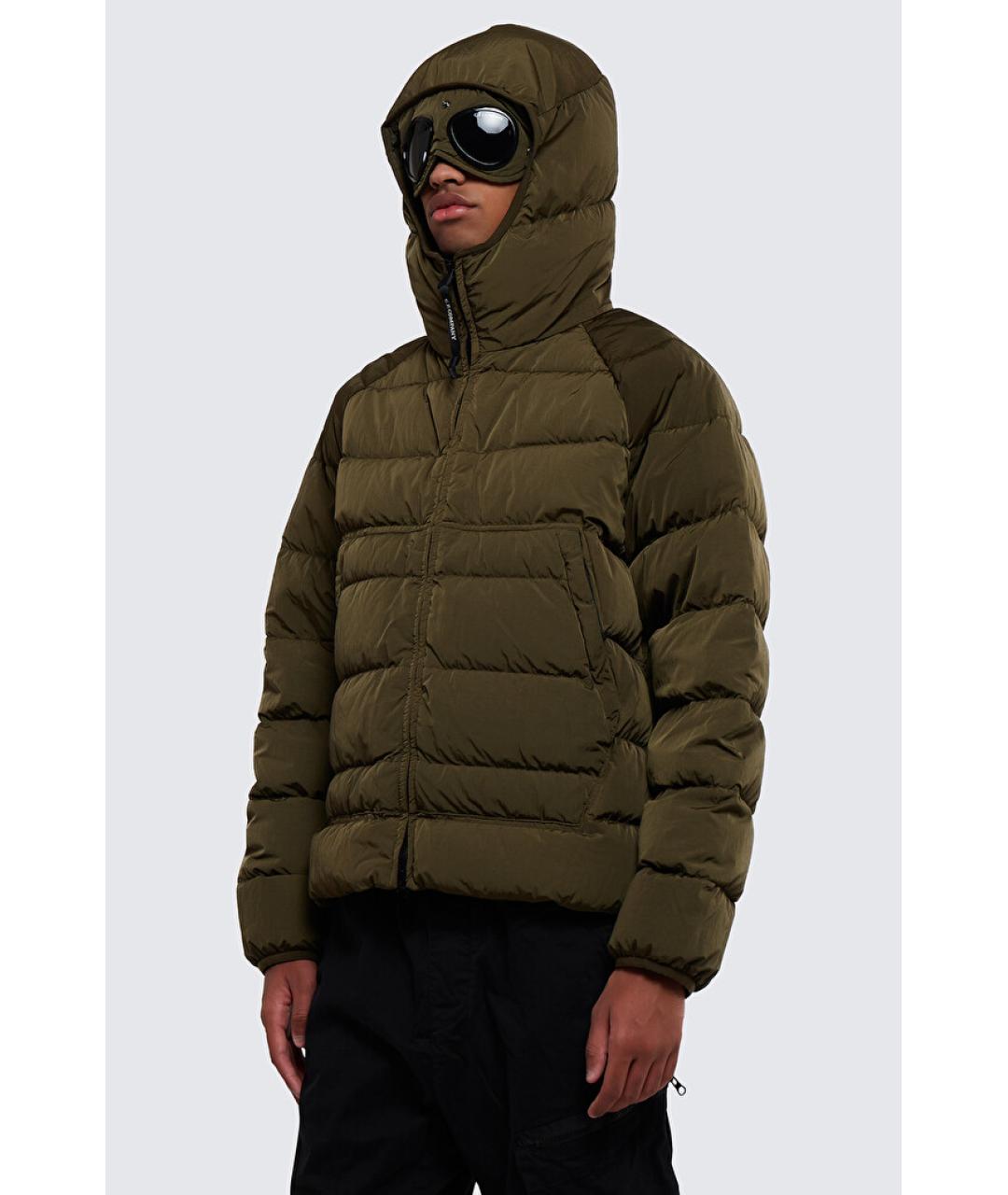 CP COMPANY Коричневая полиамидовая куртка, фото 2