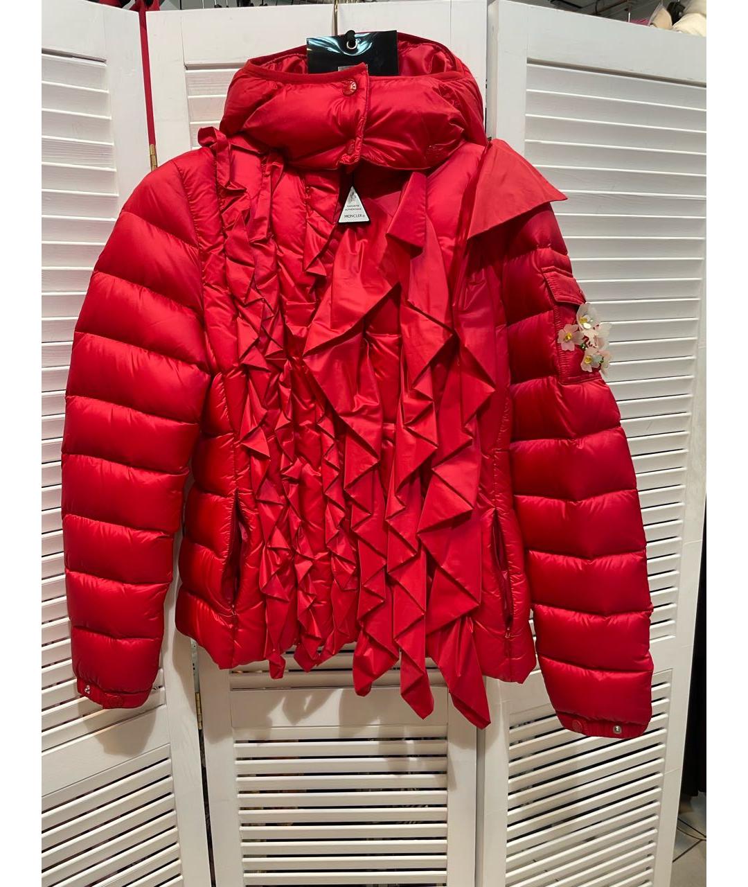 MONCLER Красная куртка, фото 9