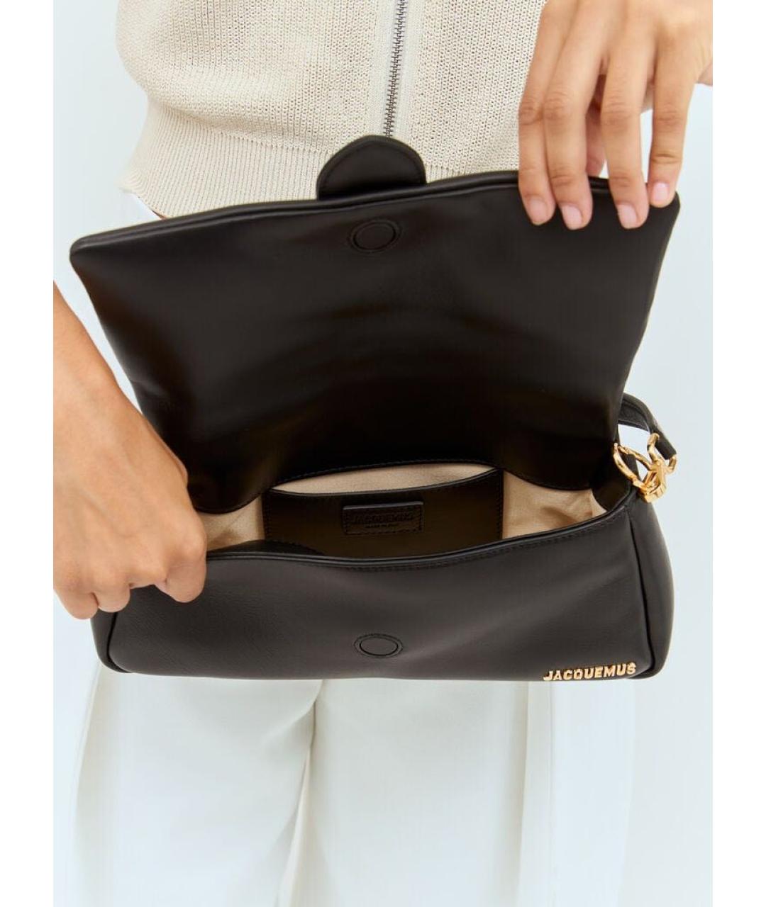 JACQUEMUS Кожаная сумка через плечо, фото 8
