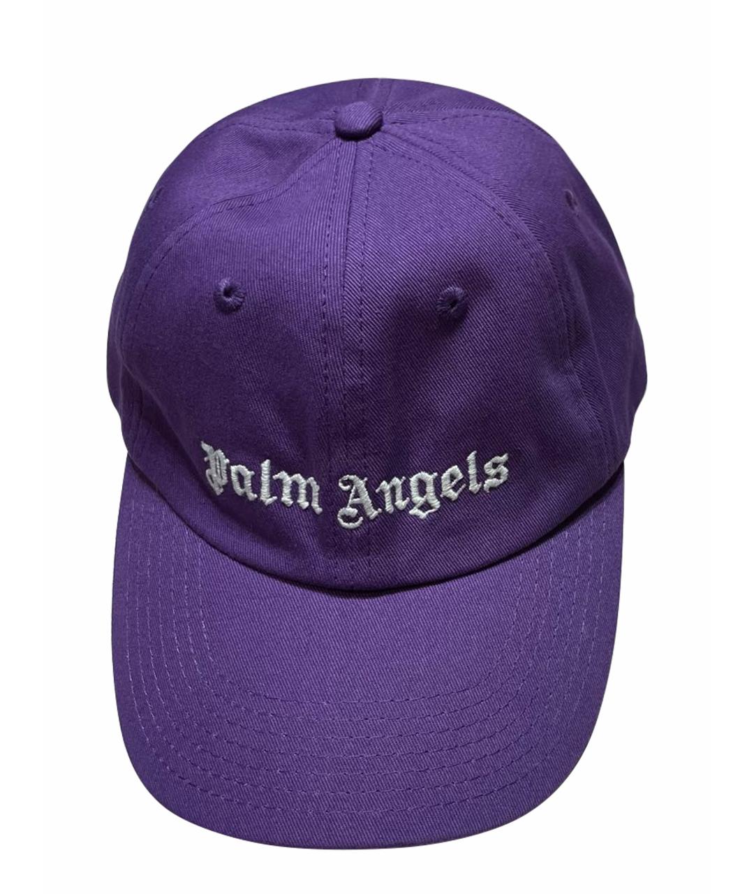 PALM ANGELS Фиолетовая кепка/бейсболка, фото 1