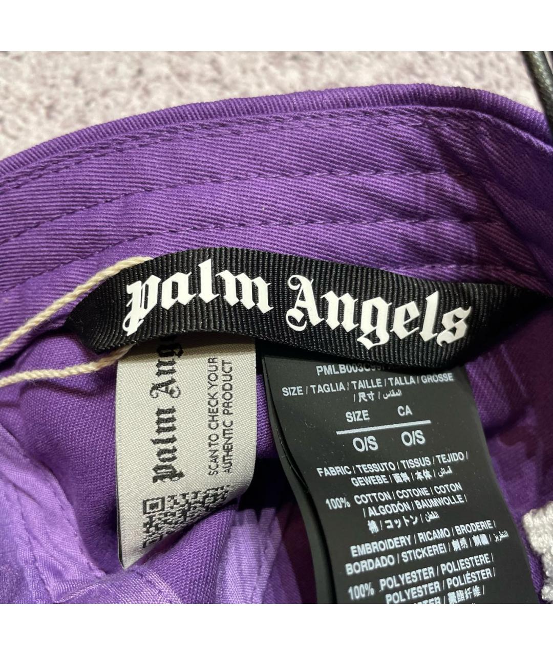 PALM ANGELS Фиолетовая кепка/бейсболка, фото 6