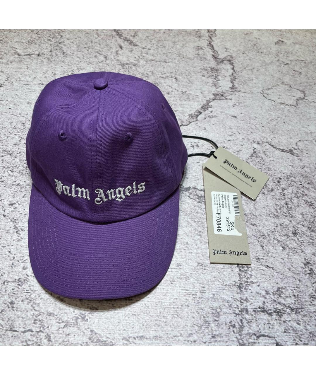 PALM ANGELS Фиолетовая кепка/бейсболка, фото 9