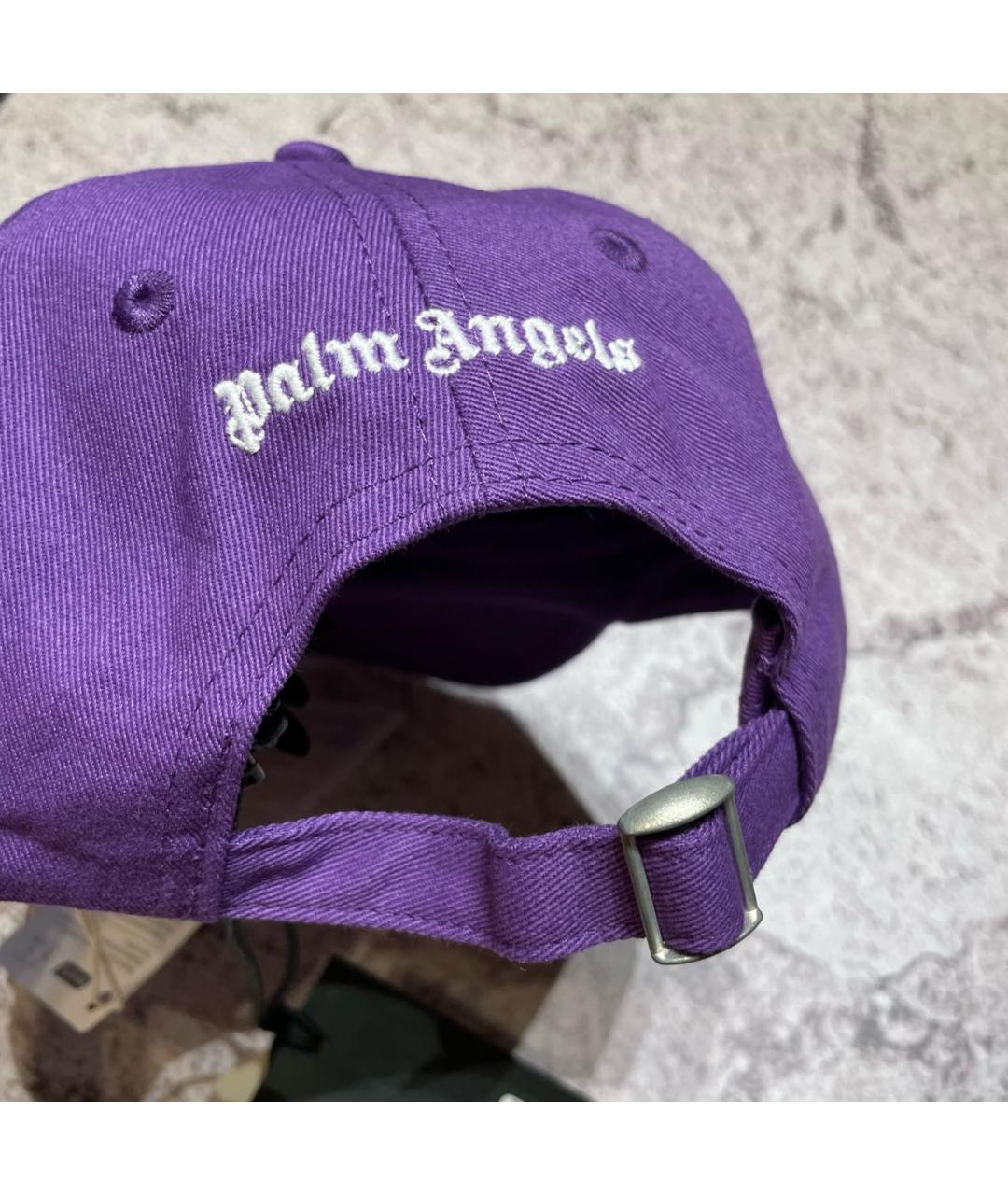 PALM ANGELS Фиолетовая кепка/бейсболка, фото 4