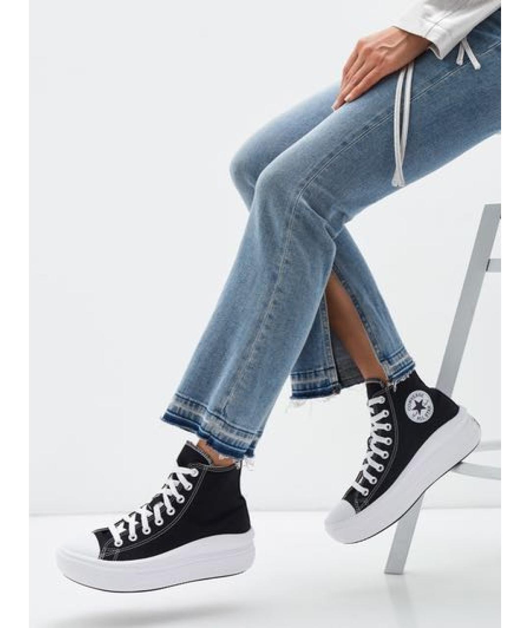 CONVERSE Черные кеды, фото 3