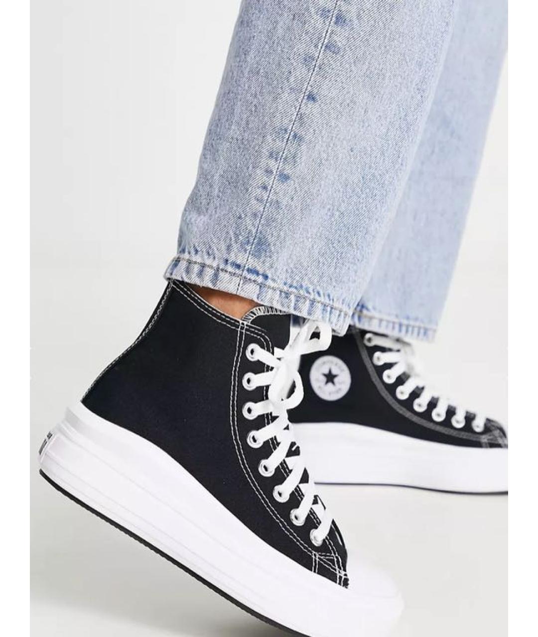 CONVERSE Черные кеды, фото 2