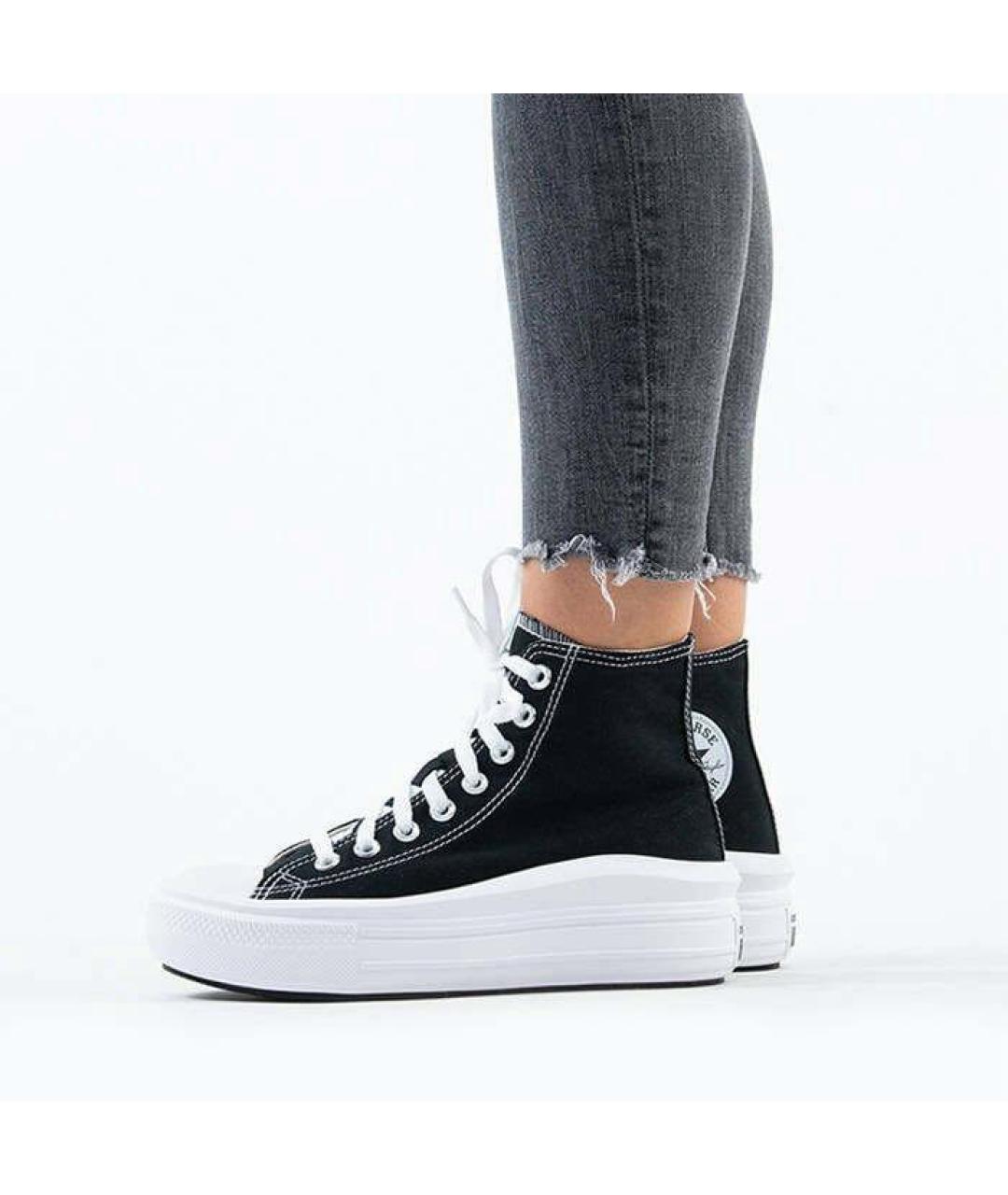 CONVERSE Черные кеды, фото 7