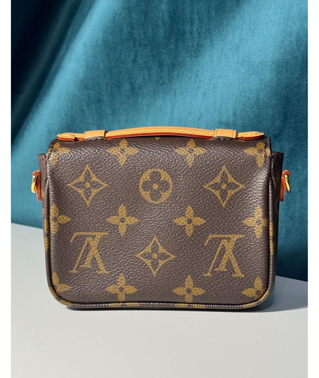 LOUIS VUITTON Коричневая сумка через плечо, фото 6